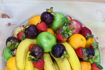 tropical fresh fruits