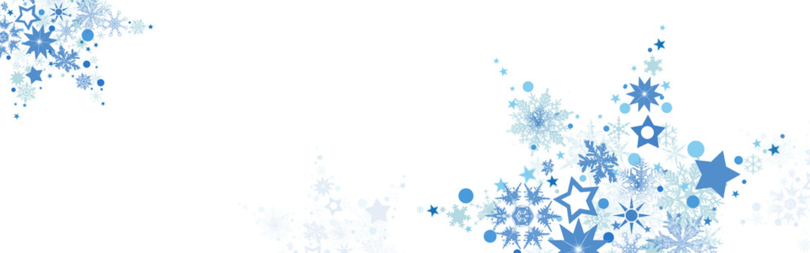 Schneeflocken - Weihnachtsmotiv