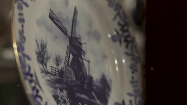 Souvenir Plate In The Wall. 