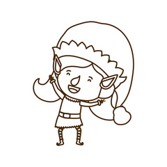 Obraz premium elf woman walking avatar character