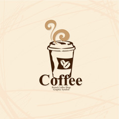 coffee shop cafe logo symbol sign graphic object