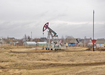 Oil drilling rig