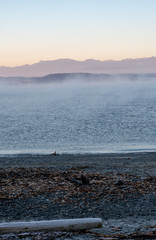 fog on Puget Sound