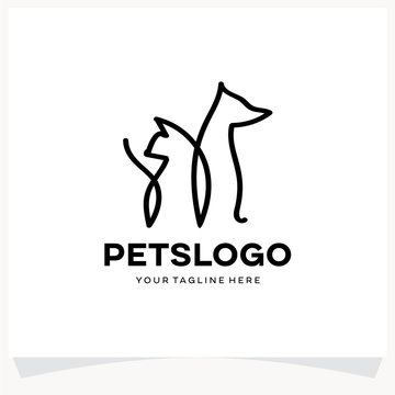 Pets Logo Design Template