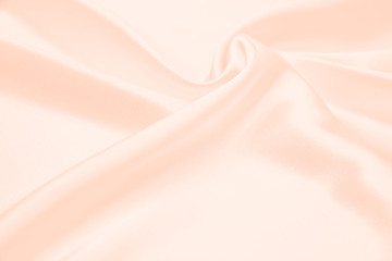 Obraz premium The texture of the satin fabric of pink color for the background