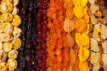 Sugared sweet fruits,Armenia.