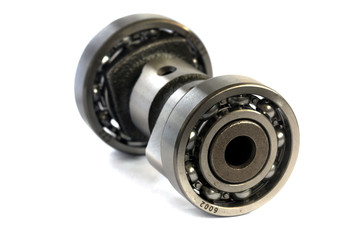 ball bearings, isolated on white background
