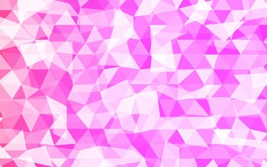 Vertical banner of polygonal elements. gradient triangles. Vector illustration. For design, presentations