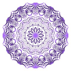 Vector with Mandala pattern. Repeating sample figure and line. Modern Decorative floral color mandala.