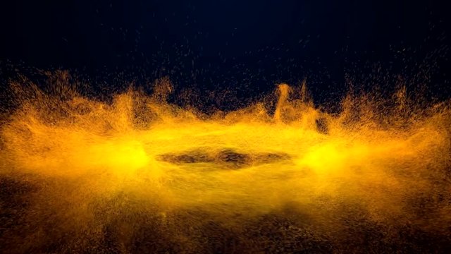 Epic Beautiful Particles Whirlpool Background