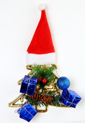 christmas tree and gifts