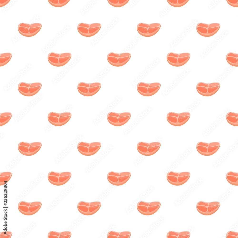 Poster beef steak pattern seamless vector repeat for any web design