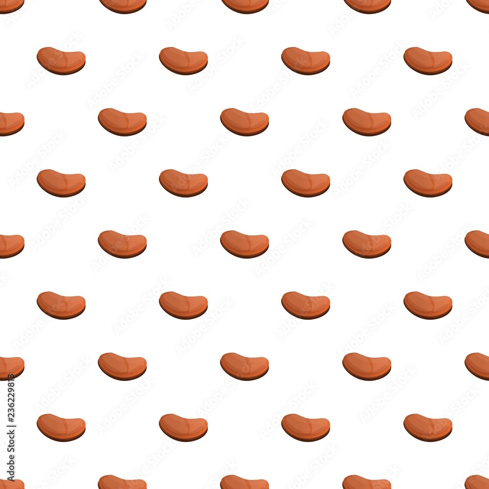 Poster grilled steak pattern seamless vector repeat for any web design
