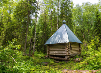 The Holy Spring of the Great Martyr Paraskeva Friday Batin Klyuch, Russia.