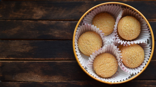 Sugar Cookies In A Tin Box