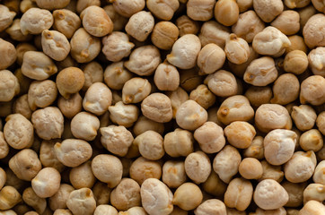 Chickpeas background