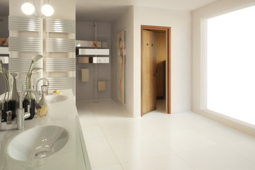 Elegantes Badezimmer (Gestaltung)