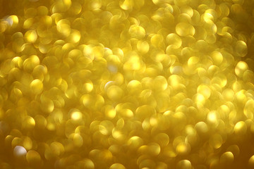 gold abstract bokeh glitter texture background