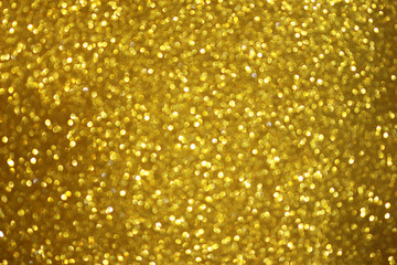 gold abstract bokeh glitter texture background