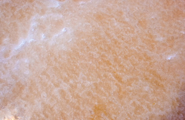 Pink salt lake in the Crimea