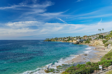 Beautiful scenery around Laguna Beach