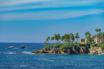 Beautiful scenery around Laguna Beach