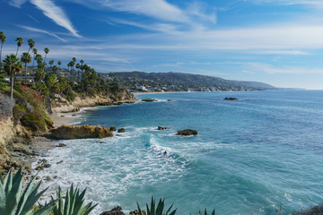 Beautiful scenery around Laguna Beach