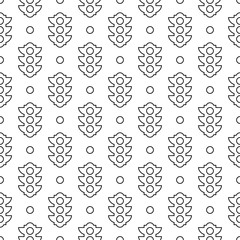 Traffic light seamless pattern, simple vector sign