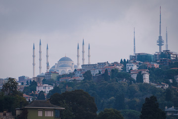 Naklejka premium The Cityscape of Istanbul