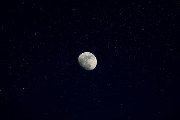 Naklejka na ściany i meble The moon in the night.