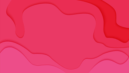Fototapeta premium Pink paper backdrop. Pink vector background for wallpaper, flyers, invitation, posters, brochure, banners.