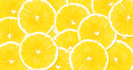 Background of yellow, large lemons filling tightly the entire surface