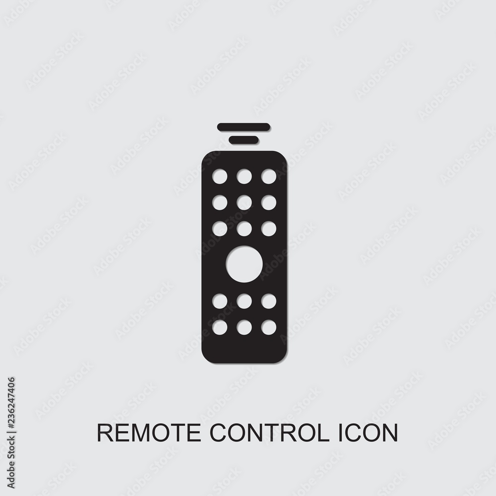 Poster remote control icon. filled remote control icon from smarthome collection. Use for web, mobile, infographics and UI/UX elements. Trendy remote control icon.