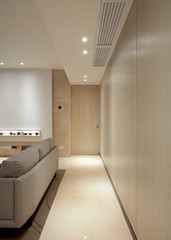 Stylish and simple home interior, 