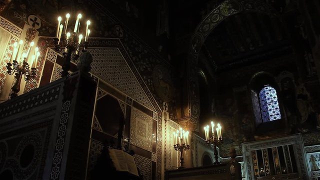  Cappella Palatina, in Palermo, Sicily (Italy). 