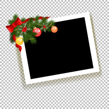 Christmas photo frame