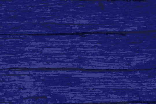 Dark Blue Old Timber Background