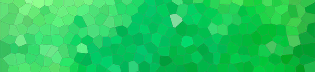 Illustration of green colorful Small Hexagon   banner background.