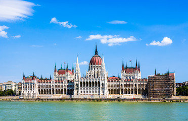 Fototapeta premium Hungarian parliament in Budapest