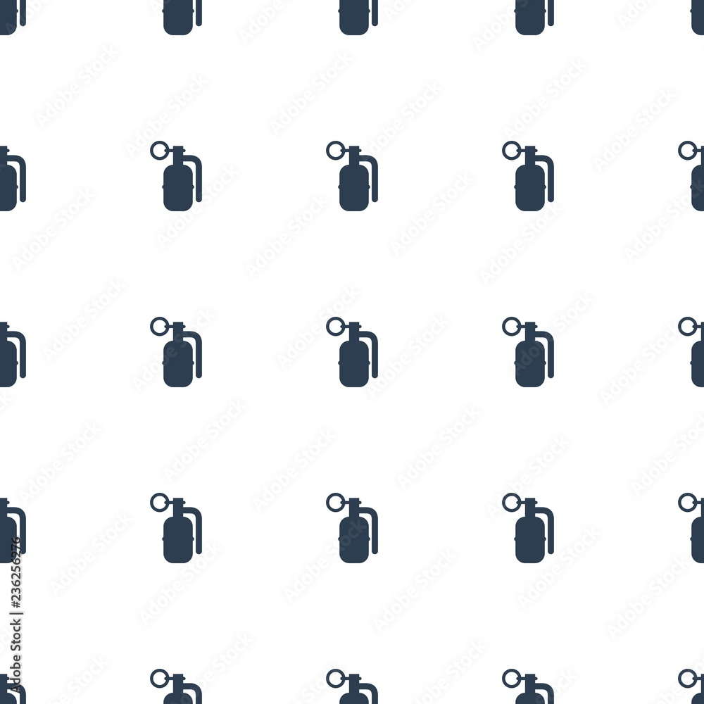 Poster dynamite pattern repeat seamless on white background. editable filled dynamite icons from war collec