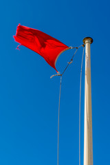 Rote Flagge