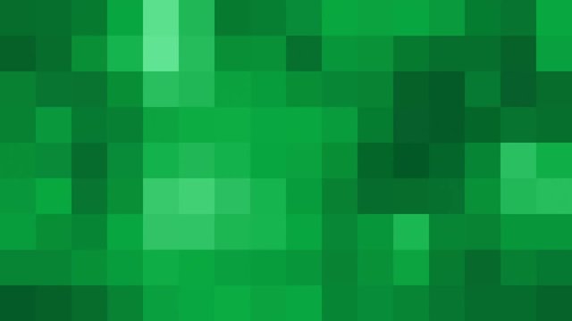 Mosaic Green - Magnified Pixels Pattern Video Background Loop /// A mosaic-like pattern of 16 by 9 green squares changing their brightness in a very smooth, organic fashion. This is a great looping ba