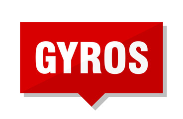 gyros red tag