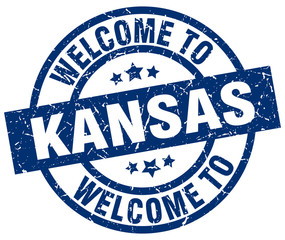 welcome to Kansas blue stamp