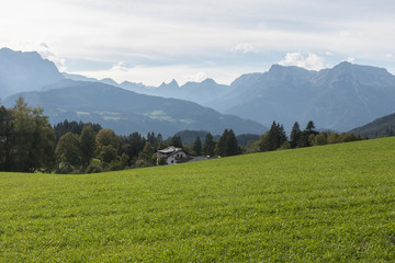 Obraz premium mountain landscape next to Werfenweng