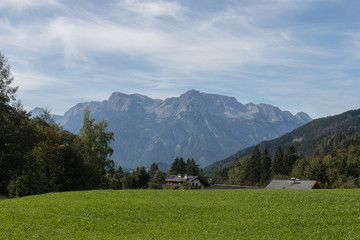 mountain landscape next to Werfenweng