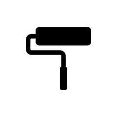 Paint roller illustration