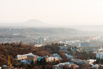 view of city of mountain