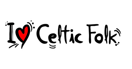 Celtic Folk music style