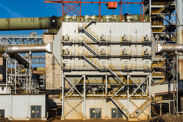 Environmental protection equipment for steel mills, electrostatic precipitators and chimneys